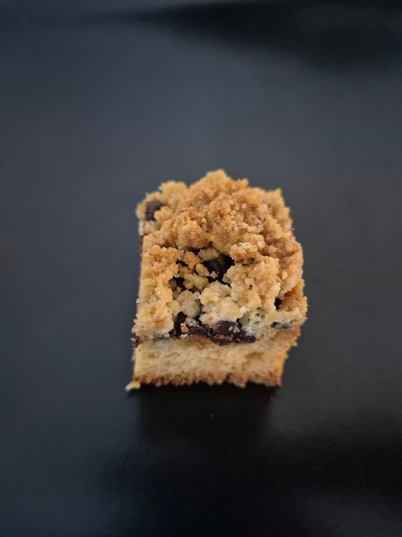 Crumble poire chocolat